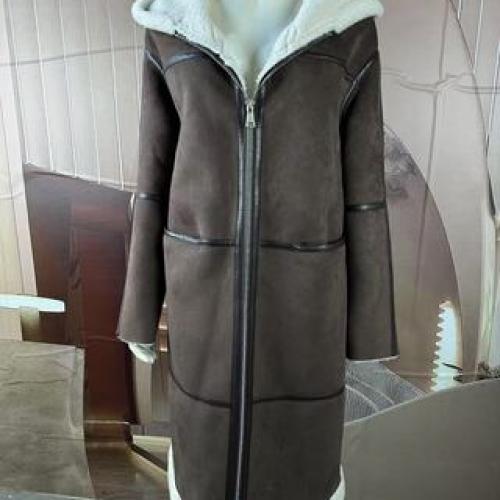 PU BONDED WITH SHEARLING COAT