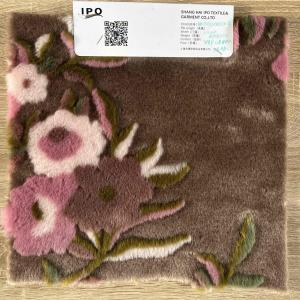 Faux Fox Fur with Jacquard