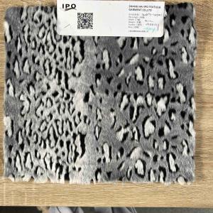 Faux Fox Fur With Jacquard