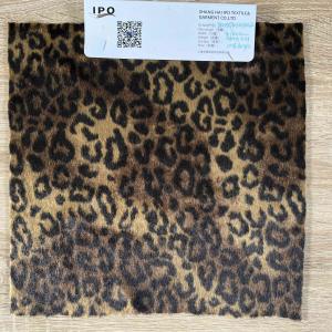 Faux Fox Fur With Leopard