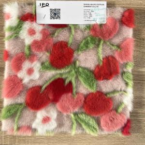 Faux Fox Fur with Jacquard