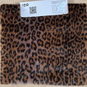 Faux Fox Fur With Leopard