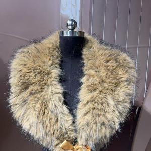 Faux Split Fox Fur Stole
