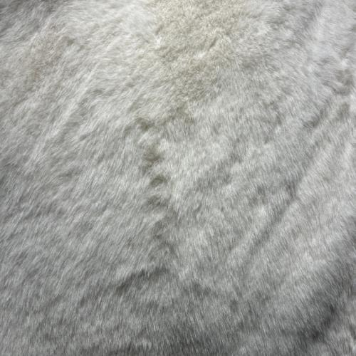Faux White Raccoon Fur