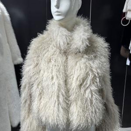 Curly Lamb Fur Jacket